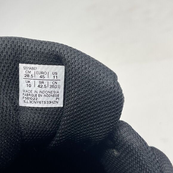 ASICS Gel-Quantum 360 VII Sneakers Mens 11 Black Blue Running Walking Shoes - Picture 13 of 16